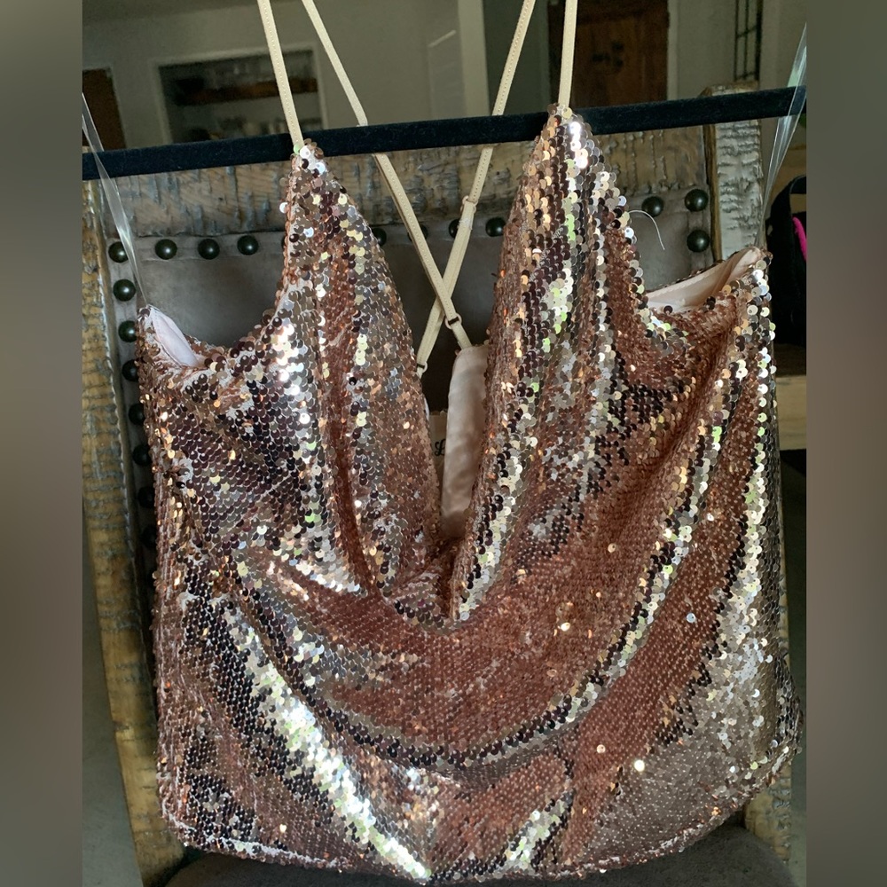 Sequin top